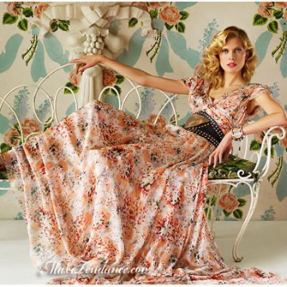 Zara Collection Floral Maxi Dress